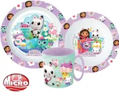 Zestawy naczyń dla dzieci - Gabby's Dollhouse  KOCI DOMEK GABI Zastawa Stołowa Dziecięca - miniaturka - grafika 1