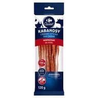 Kiełbasa i wędliny - Carrefour Classic Kabanosy wieprzowe 120 g - miniaturka - grafika 1