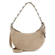 Torebki damskie - POLO RALPH LAUREN Polo ID Torba na ramię Skórzany 26 cm beżowy - miniaturka - grafika 1