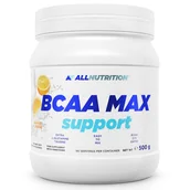 Aminokwasy - 123ratio Allnutrition BCAA Max Support, pomarańczowy, 500g (3266363) - miniaturka - grafika 1
