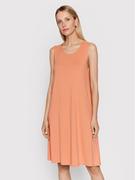 Sukienki - Tom Tailor Sukienka codzienna 1032209 Pomarańczowy Regular Fit - miniaturka - grafika 1