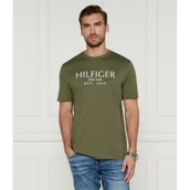 Koszulki męskie - Tommy Hilfiger T-shirt | Regular Fit - miniaturka - grafika 1