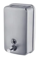 Mydelniczki i dozowniki mydła - Dozownik (dystrybutor) mydła w płynie metalowy SD1000MB pojemność 1litr - miniaturka - grafika 1