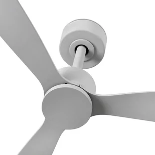 FARO BARCELONA Wentylator Amelia, silnik DC, 3 łopatki, szary - Wentylatory sufitowe - miniaturka - grafika 2