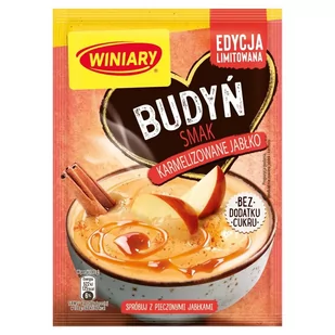 Winiary Budyń smak karmelizowane jabłko 35 g - Budyń - miniaturka - grafika 1