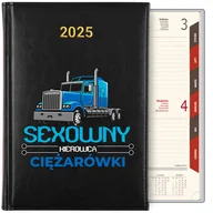 Notesy i bloczki - KALENDARZ DZIENNY TERMINARZ PLANER A5 2025 PREZENT DLA KIEROWCY TIRA WZORY - miniaturka - grafika 1