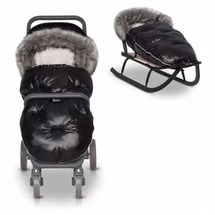 Colibro, Ciepły śpiworek do wózka/sanek, Futerko - Śpiworki dla dzieci - miniaturka - grafika 1