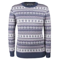 Swetry damskie - Kama Alba, sweter merino, damski, niebieski - miniaturka - grafika 1