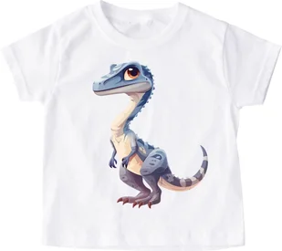 Koszulka z dinozaurem na Dzień Dinozaura - dinozaur68 - Koszulki dla dziewczynek Koszulka z dinozaurem na Dzień Dinozaura - dinozaur68 - Koszulki dla dziewczynek - miniaturka - grafika 1