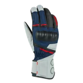 Rękawice motocyklowe - Rękawice Motocyklowe Bering Siberia Szary/Niebieski/CzerwonyL - miniaturka - grafika 1