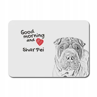 Shar Pei Podkładka pod mysz myszkę Grafika - Podkładki pod mysz - miniaturka - grafika 1