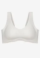 Biustonosze - Jasnoniebieski Biustonosz Braletka o Gładkim Wykończeniu Fenllisa - miniaturka - grafika 1