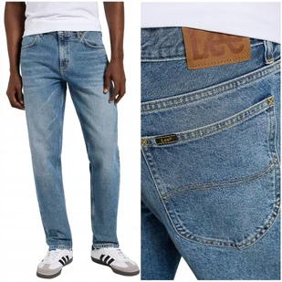 Lee OSCAR RELAXED TAPERED Northbound luźne zwężane spodnie jeansowe W29 L34 - Spodnie męskie - miniaturka - grafika 1