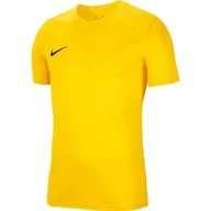 Koszulki sportowe męskie - Nike, Koszulka męska, Park VII BV6708 719, żółty, rozmiar XXL - miniaturka - grafika 1