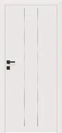 Drzwi wewnętrzne - Dre Drzwi Wewnętrzne Pełne Galeria Alu 30 Okleina Biała Mat - miniaturka - grafika 1