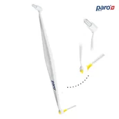 Końcówki do szczoteczek elektrycznych - Paro Interspace Brush F Uchwyt do szczoteczek międzyzębowych + 2 końcówki - miniaturka - grafika 1