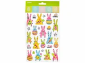 Wielkanoc - Dekoracyjne naklejki Zajączki - 26 szt. - miniaturka - grafika 1