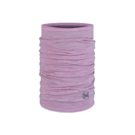 Apaszki i szaliki damskie - Buff komin chusta ciepła wełna merino lightweight pansy jasny fiolet - miniaturka - grafika 1
