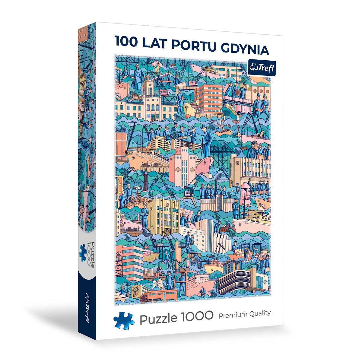 Trefl, Puzzle, Port Gdynia, 1000 el.