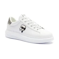 Moda i Uroda OUTLET - Karl Lagerfeld Skórzane sneakersy KAPRI - miniaturka - grafika 1