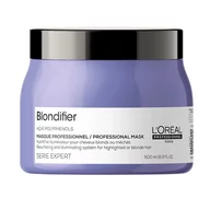 Maski do włosów - Loreal Blondifier Maska do włosów blond 500 ml - miniaturka - grafika 1