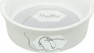 Akcesoria dla gryzoni - Trixie Miska, dla królika, ceramiczna, 240 ml/? 11 cm, z nadrukiem TX-60736 - miniaturka - grafika 1