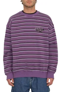 Bluza męska Volcom Reyah w paski bez kaptura-M - Bluzy męskie - miniaturka - grafika 1
