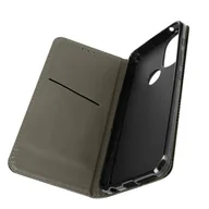 Etui i futerały do telefonów - Etui Folio do Motoroli Moto G71 5G Magnetyczne etui z uchwytem na kartę Stojak Czarny - miniaturka - grafika 1