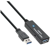 Kable USB - InLine Kabel USB Intos USB 3.0 Aktiv extension plug A an Buchse A 590.55inch15 m - miniaturka - grafika 1