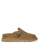 Klapki i japonki męskie - Clarks Klapki Solsbury 26180882 Brązowy - miniaturka - grafika 1
