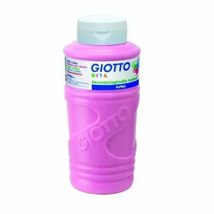 Giotto GIOTTO Dita farba do malowania palcami w butelce po 750 ml - różowa F536006 - Przybory szkolne - miniaturka - grafika 1