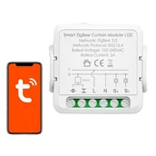 Systemy inteligentnych domów - Nous Inteligentny moduł sterownik rolet ZigBee L12Z - miniaturka - grafika 1