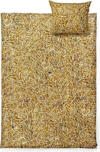 Pościel Hayka słoma 150 x 200 cm pojedyncza - Pościel - miniaturka - grafika 1
