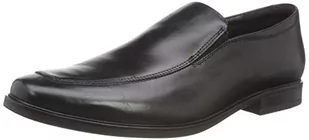 Clarks Howard Edge męskie klapki, czarna skóra, 41.5 EU - Klapki i japonki męskie - miniaturka - grafika 1