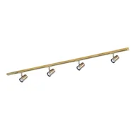 Lampy sufitowe - Marvi TR Jazz lampa sufitowa (spot) 4-punktowa antyczny brąz 911498-4-AB-SET - miniaturka - grafika 1