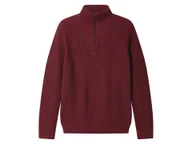 Swetry męskie - esmara Men Sweter męski z golfem (Bordowy, XL (56/58)) - miniaturka - grafika 1