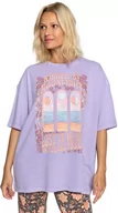 Koszulki i topy damskie - t-shirt damski BILLABONG MOONLIGHT KISS TEE Lilac Breeze - PNG0 - miniaturka - grafika 1