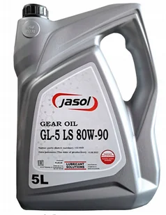 Olej Przekladniowy Jasol Hipol GL-5 Ls 80W/90 5L - Oleje przekładniowe - miniaturka - grafika 1