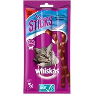 Przysmaki dla psów - Whiskas Sticks 14 x 6 sztuk Łosoś - miniaturka - grafika 1