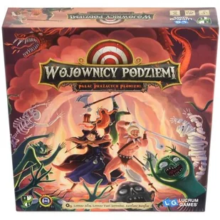 Wojownicy podziemi: Pałac prażących płomieni - Gry planszowe - miniaturka - grafika 1