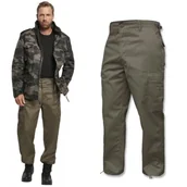 Odzież taktyczna i umundurowanie - Spodnie Brandit BDU US Ranger Olive  XL - miniaturka - grafika 1