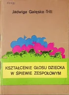 Książki o kulturze i sztuce - Kształcenie głosu dziecka w śpiewie zespołowym - miniaturka - grafika 1