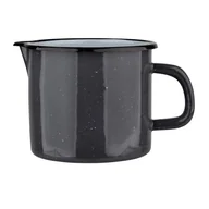 Kubki - Kubek emaliowany z dzióbkiem 1,15 l szary nakrapiany - miniaturka - grafika 1