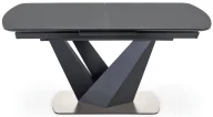 Stoły - Popielaty rozkładany nowoczesny stół T0-C15 - miniaturka - grafika 1