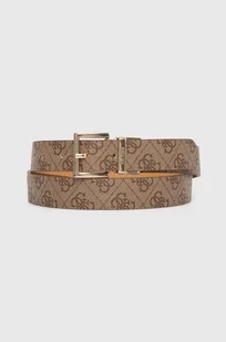 Guess pasek damski kolor beżowy GFBOXW P4301 - Paski - miniaturka - grafika 1
