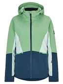 Kurtki damskie - Ziener TAIMI Damska kurtka narciarska/kurtka zimowa | ciepła, oddychająca, wodoszczelna, pastelowa zieleń, 42 - miniaturka - grafika 1