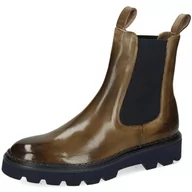 Botki damskie - Melvin & Hamilton Botki damskie Sally 186, brązowy, 38 EU Schmal - miniaturka - grafika 1