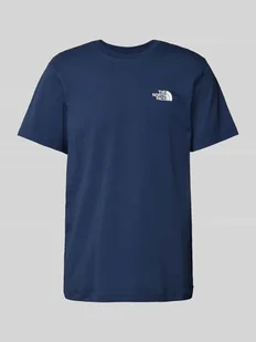 T-shirt z nadrukiem z logo model ‘SIMPLE DOME’ - Koszulki męskie - miniaturka - grafika 1