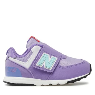 Sneakersy New Balance NW574HGK Fioletowy - Buty dla dziewczynek - miniaturka - grafika 1