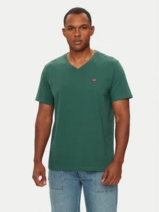 Levi's® T-Shirt Original Housemark 85641-0042 Zielony Regular Fit - Koszulki męskie - miniaturka - grafika 1